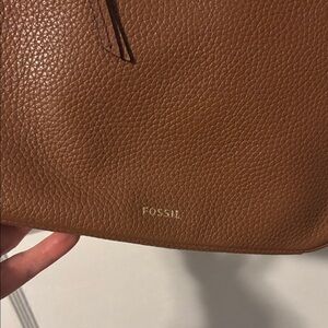 Fossil Brown Crossbody Bag